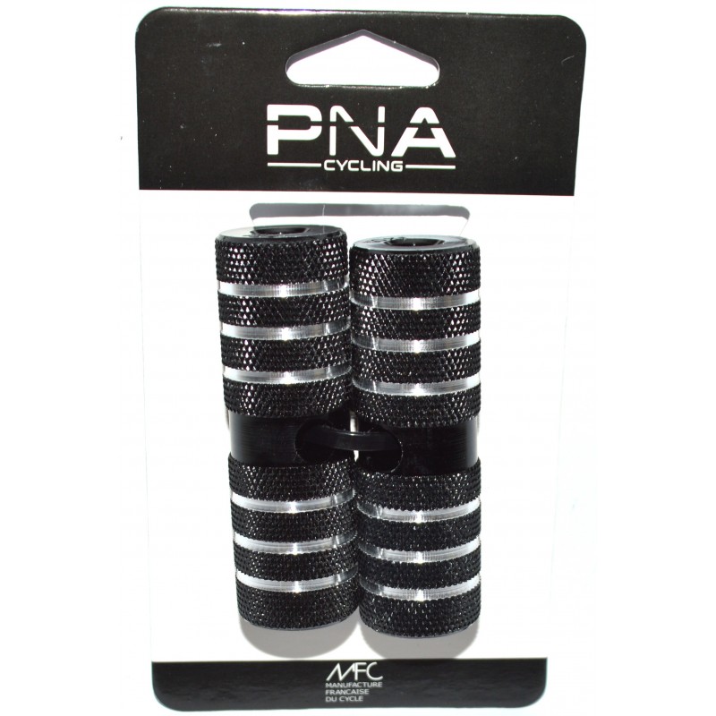 Acier Galvanisé Repose Pied Noir BMX D10 L110 Moleté Fileté