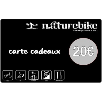 Carte Cadeau Naturebike 20€/50€/100€
