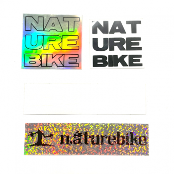 Kit 4 Stickers Naturebike