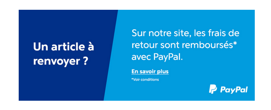 retour Paypal gratuit